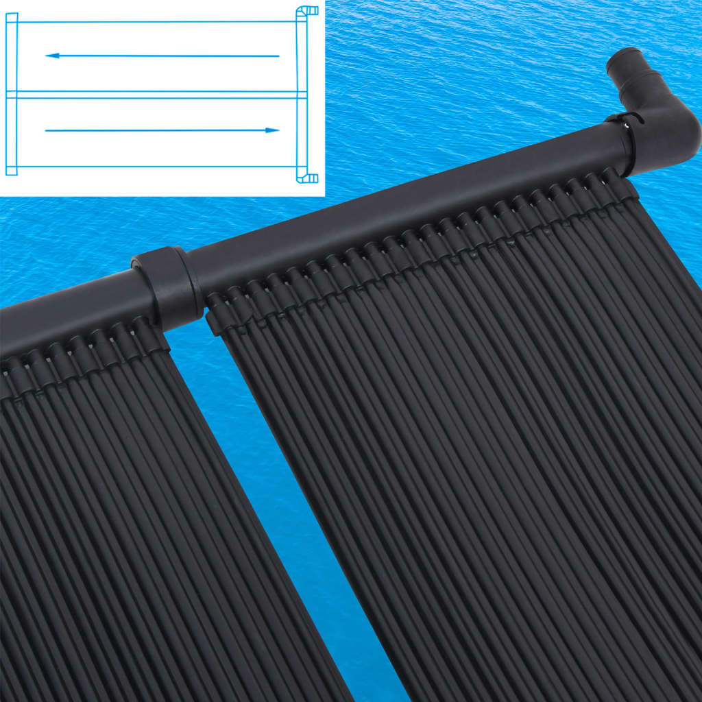 4 db napelemes medencefűtő panel 80 x 310 cm