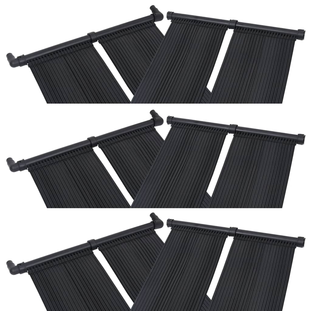 6 db napelemes medencefűtő panel 80 x 310 cm