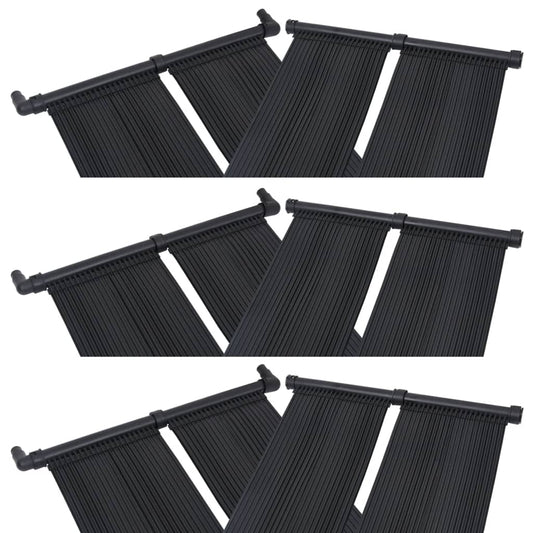6 db napelemes medencefűtő panel 80 x 310 cm