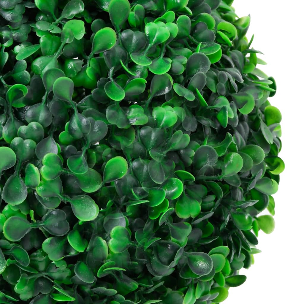 zöld gömbalakú cserepes műpuszpáng 90 cm