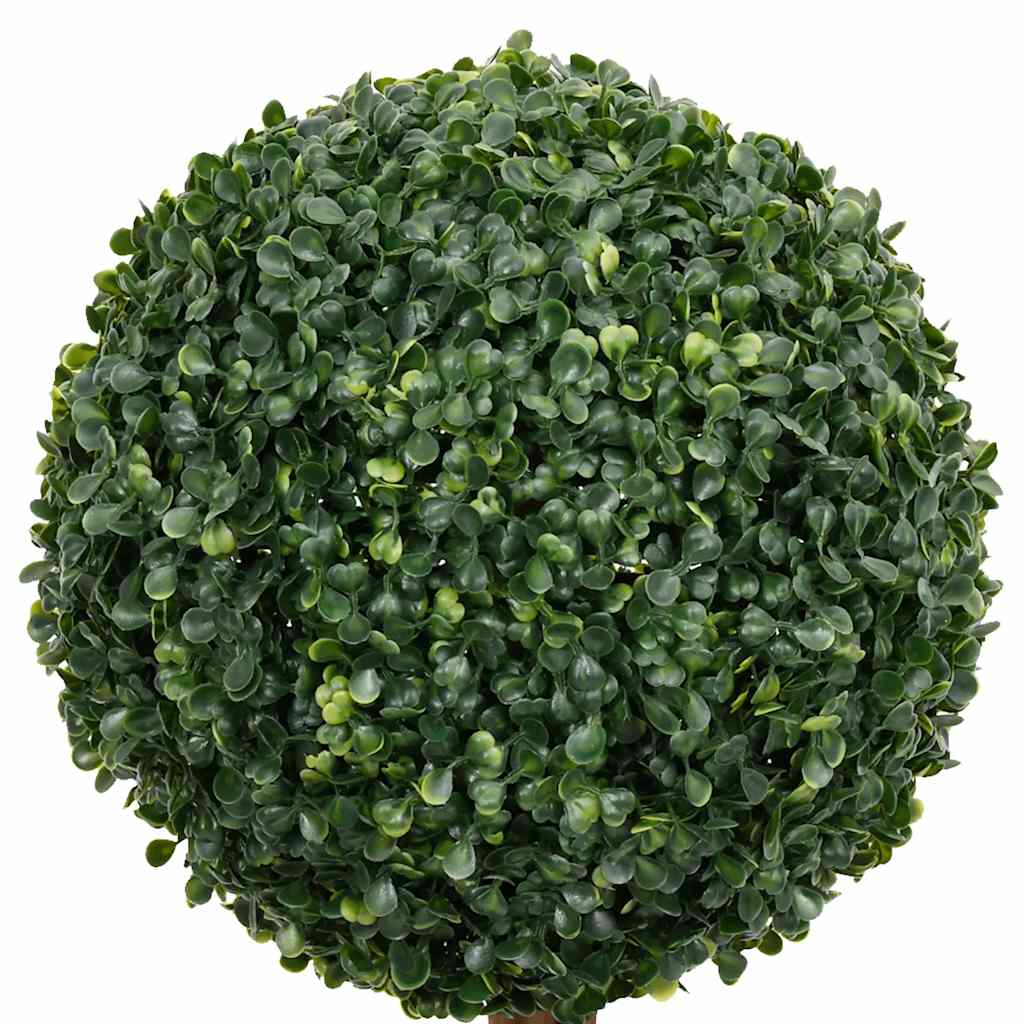 zöld gömbalakú cserepes műpuszpáng 119 cm