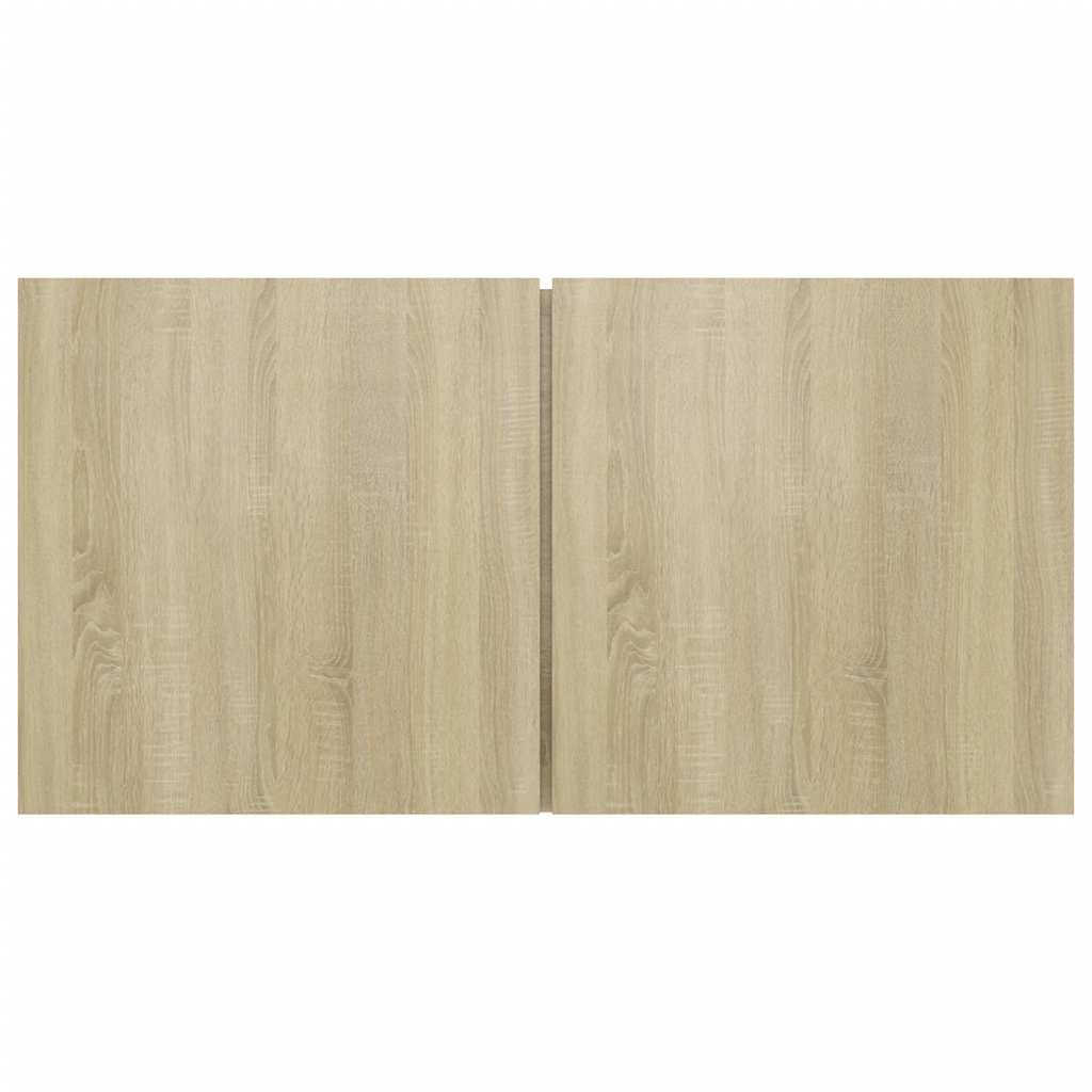 3 db sonoma tölgy függő TV-szekrény 60 x 30 x 30 cm