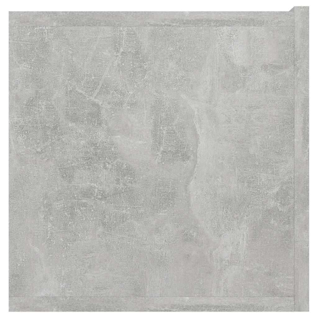 3 db betonszürke függő TV-szekrény 60 x 30 x 30 cm