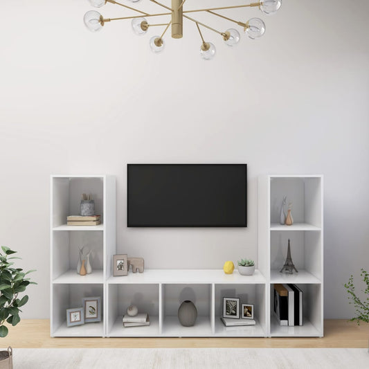 | TV szekrény | 3 pcs 37 x 35 x 107.5 cm