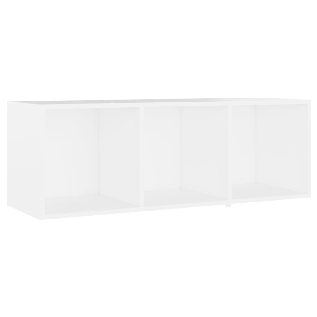 3 részes fehér szerelt fa TV-szekrényszett