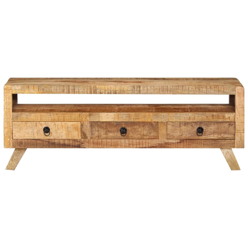 tömör mangófa TV-szekrény 110 x 30 x 40 cm
