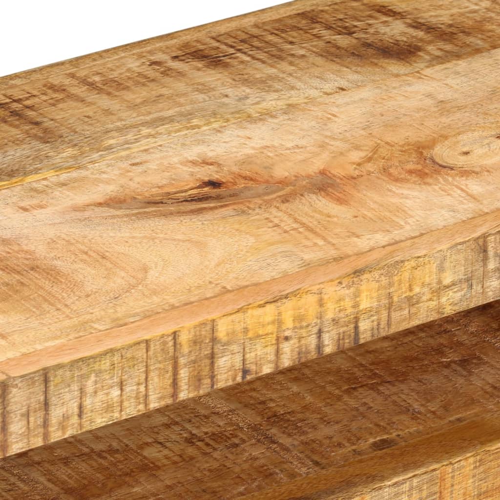 tömör mangófa TV-szekrény 110 x 30 x 40 cm