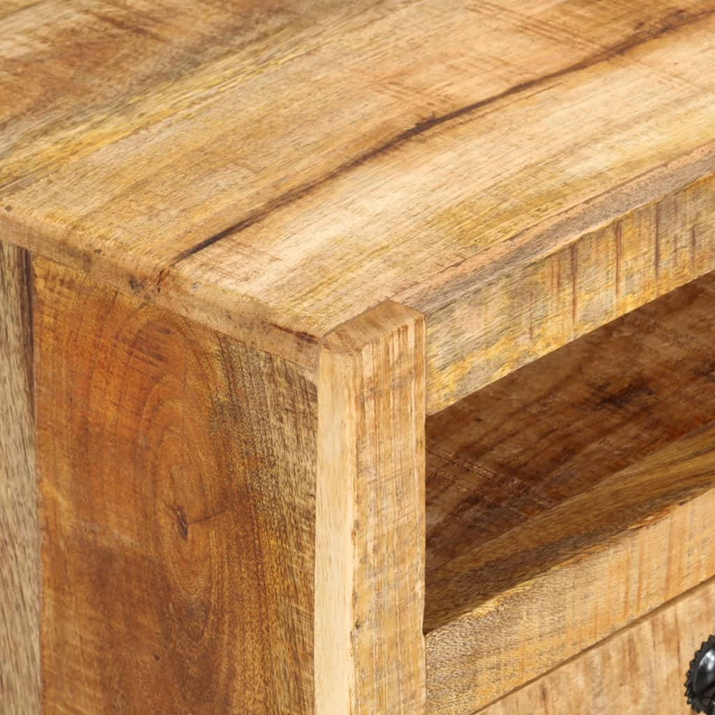 tömör mangófa TV-szekrény 110 x 30 x 40 cm