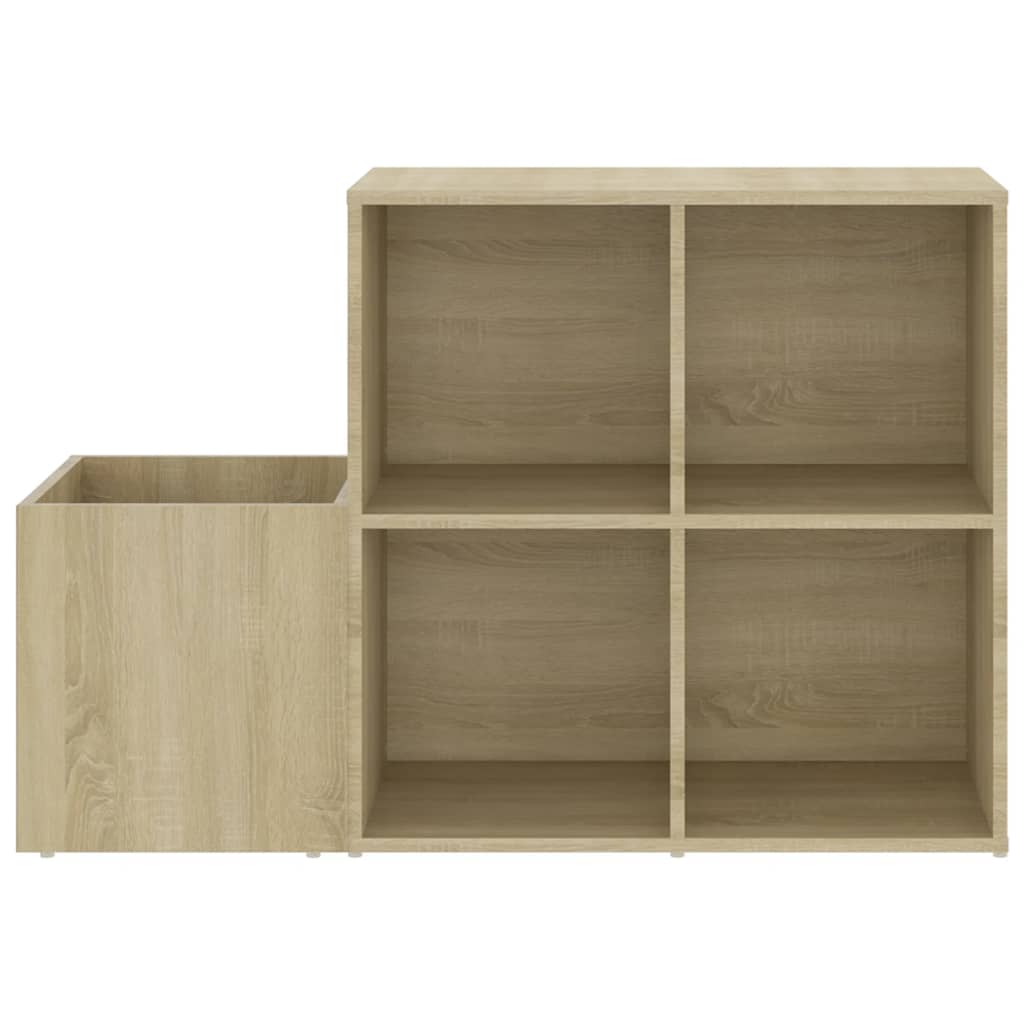 sonoma szerelt fa előszobai cipősszekrény 105 x 35,5 x 70 cm