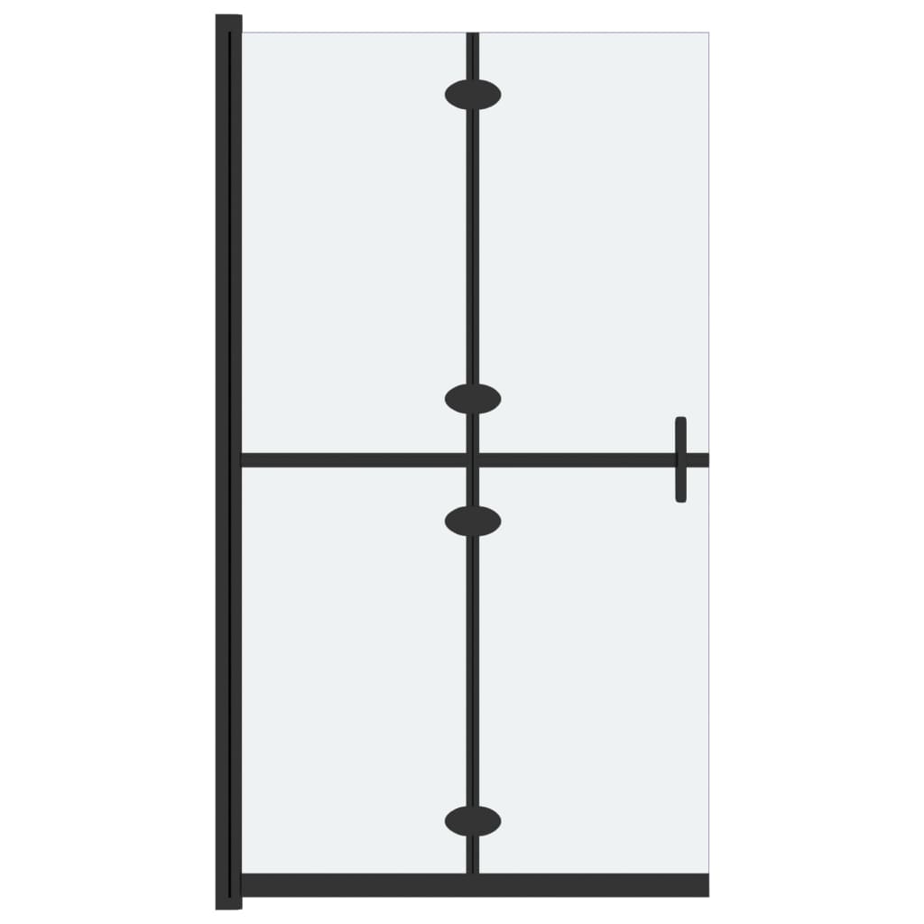 ESG tejüveg összecsukható zuhanyfal 110 x 190 cm