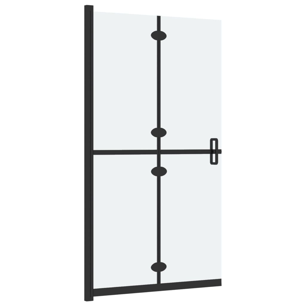 ESG tejüveg összecsukható zuhanyfal 110 x 190 cm