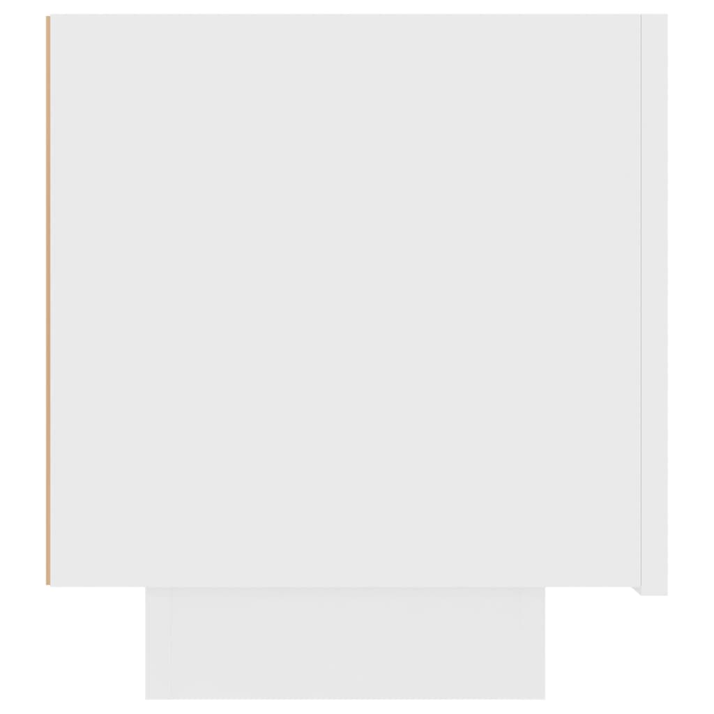 fehér forgácslap éjjeliszekrény 100 x 35 x 40 cm