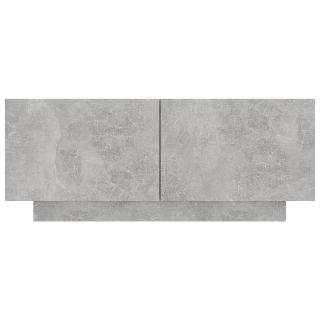 betonszürke forgácslap éjjeliszekrény 100 x 35 x 40 cm