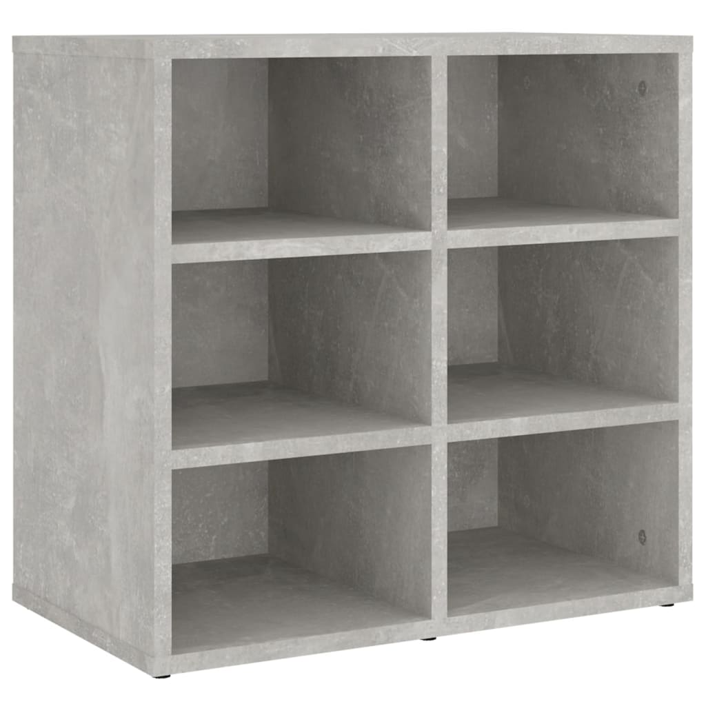betonszürke cipősszekrény 52,5 x 30 x 50 cm