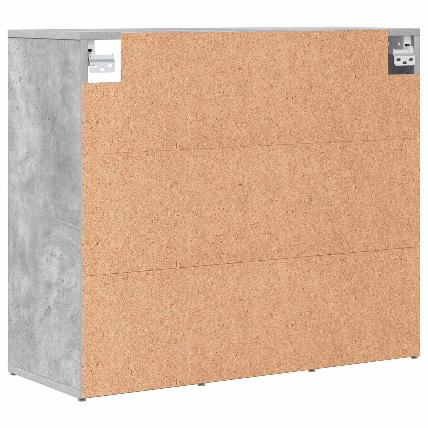 Cipőszekrény 77,5 x 30 x 67 cm Szerelt Fa Beton szürke
