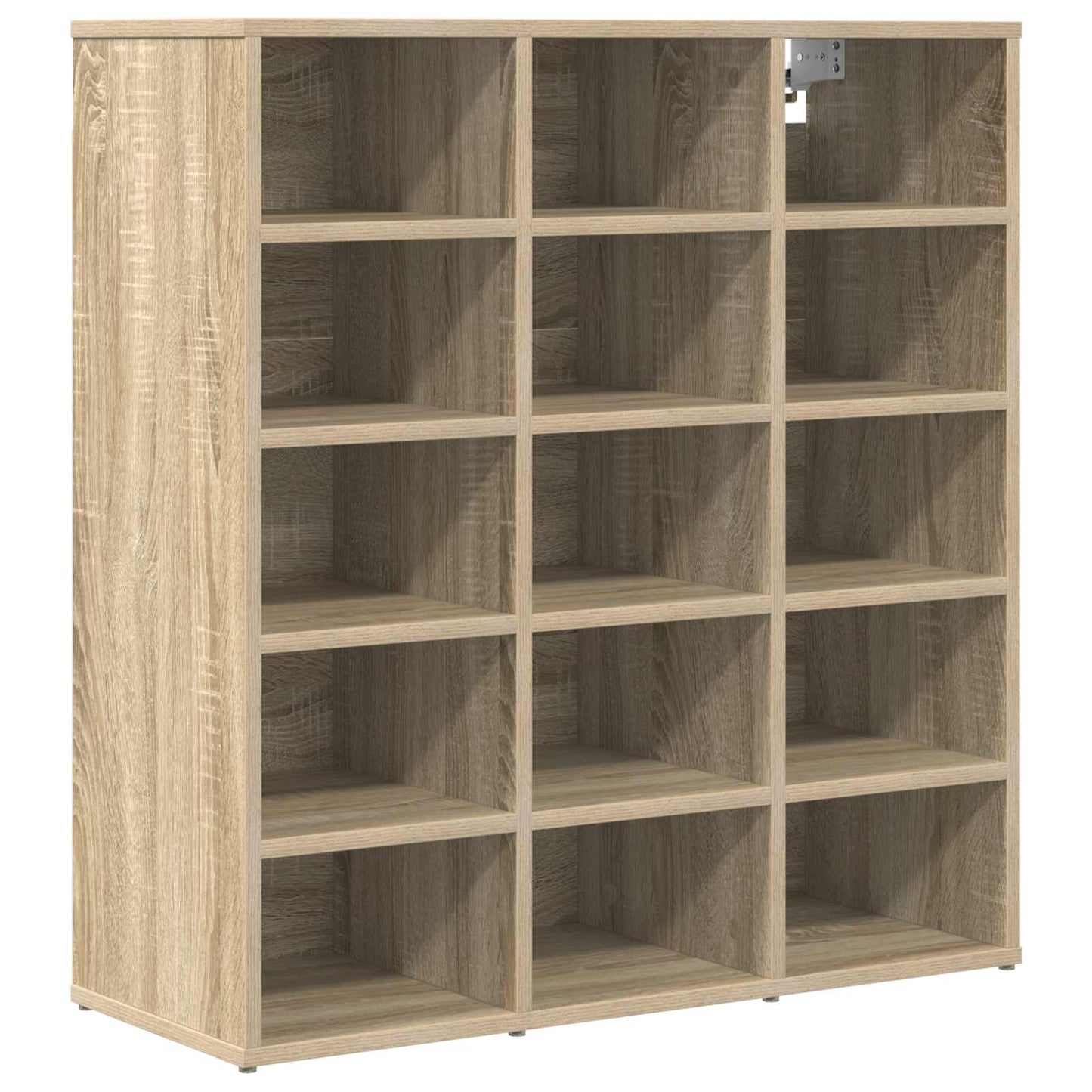 Cipőszekrény 77,5 x 30 x 83,5 cm Szerelt Fa Sonoma tölgy