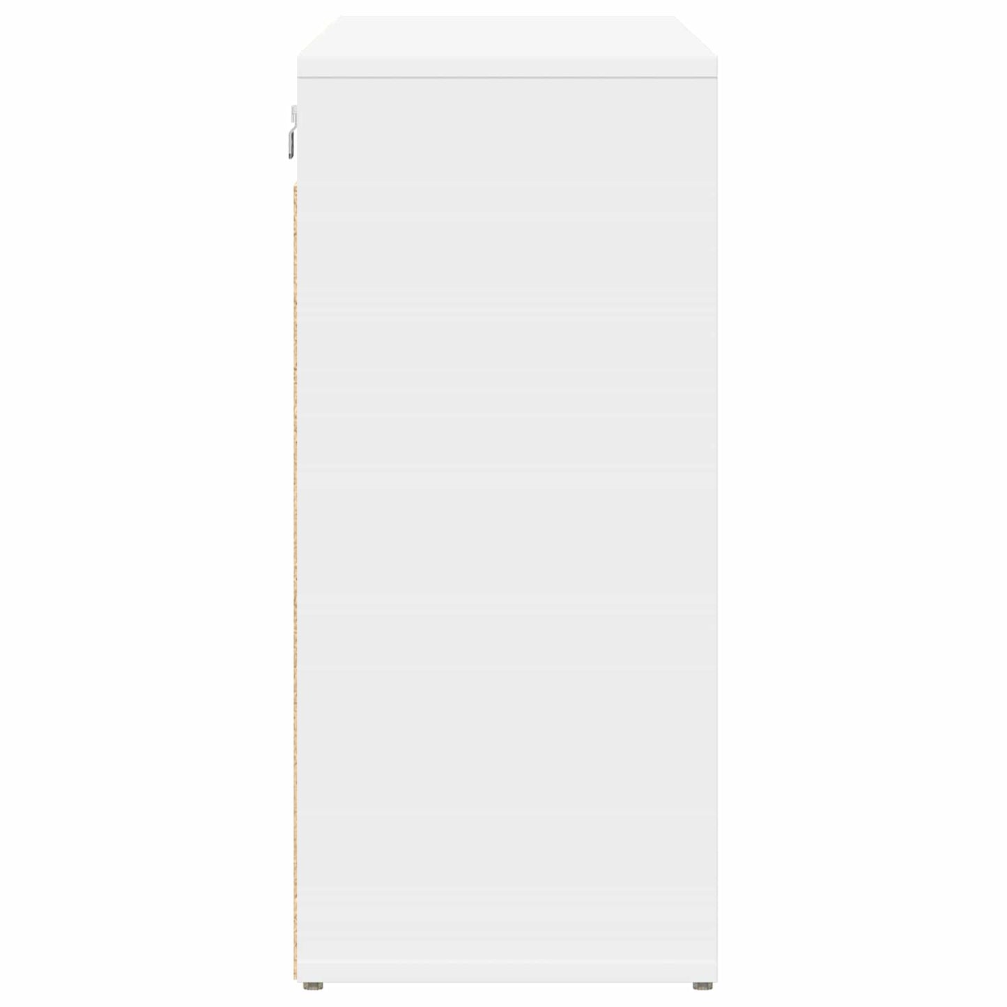 Cipőszekrény 103 x 30 x 67 cm Szerelt Fa Fehér