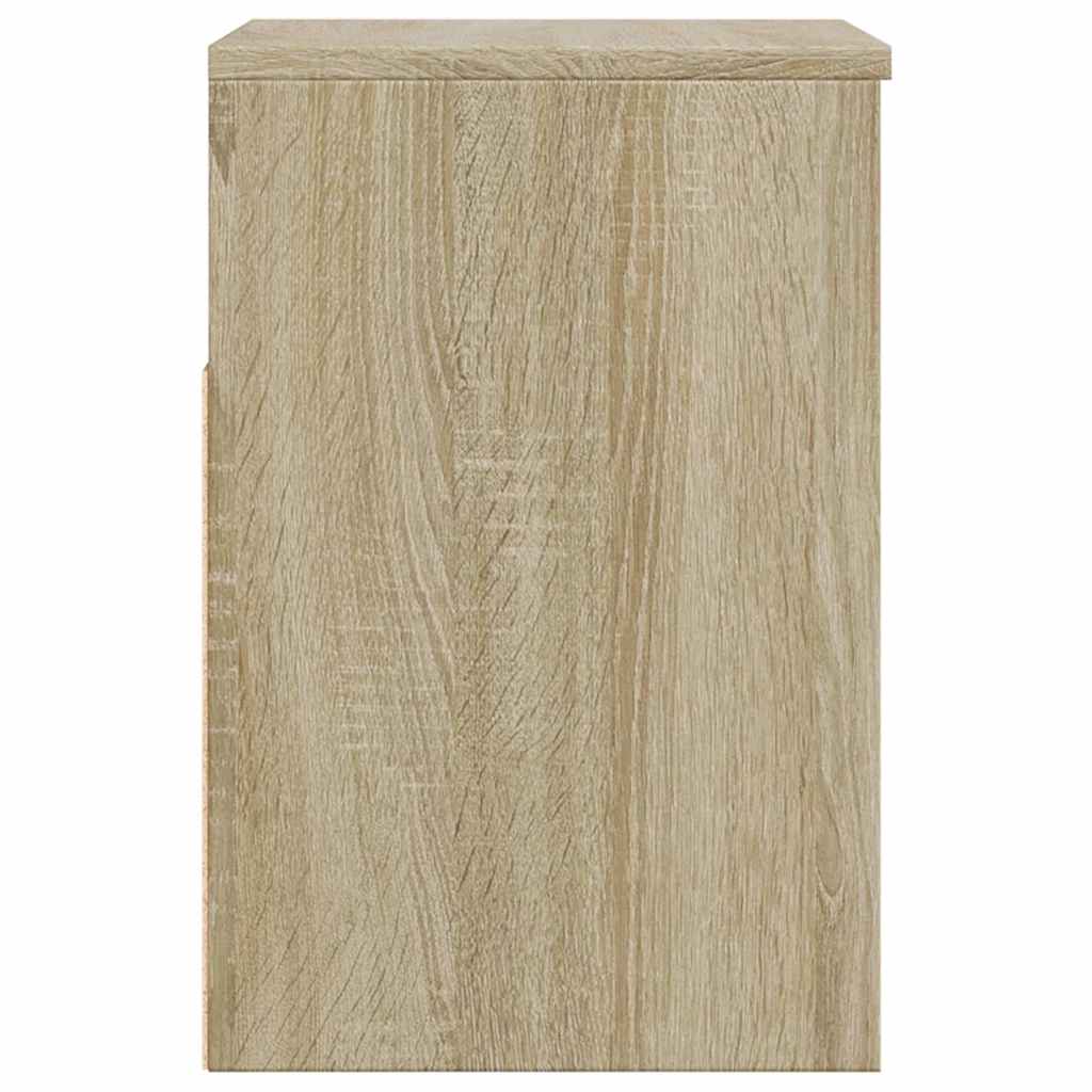 sonoma tölgy színű szerelt fa cipőtároló pad 60 x 30 x 45 cm