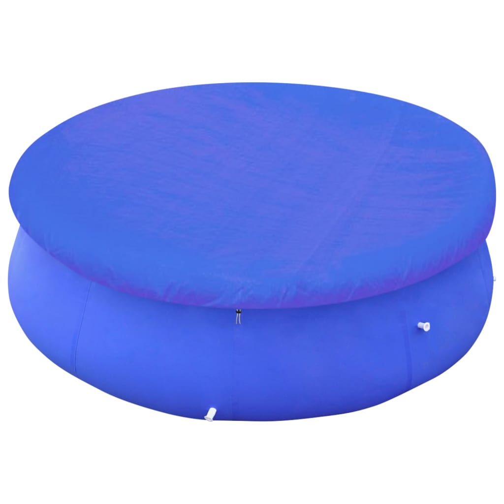 2 db kör alakú polietilén medencetakaró 540 cm 90 g/m²