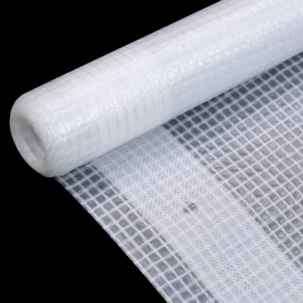 2 db fehér takaróponyva 260 g/m² 1,5 x 20 m
