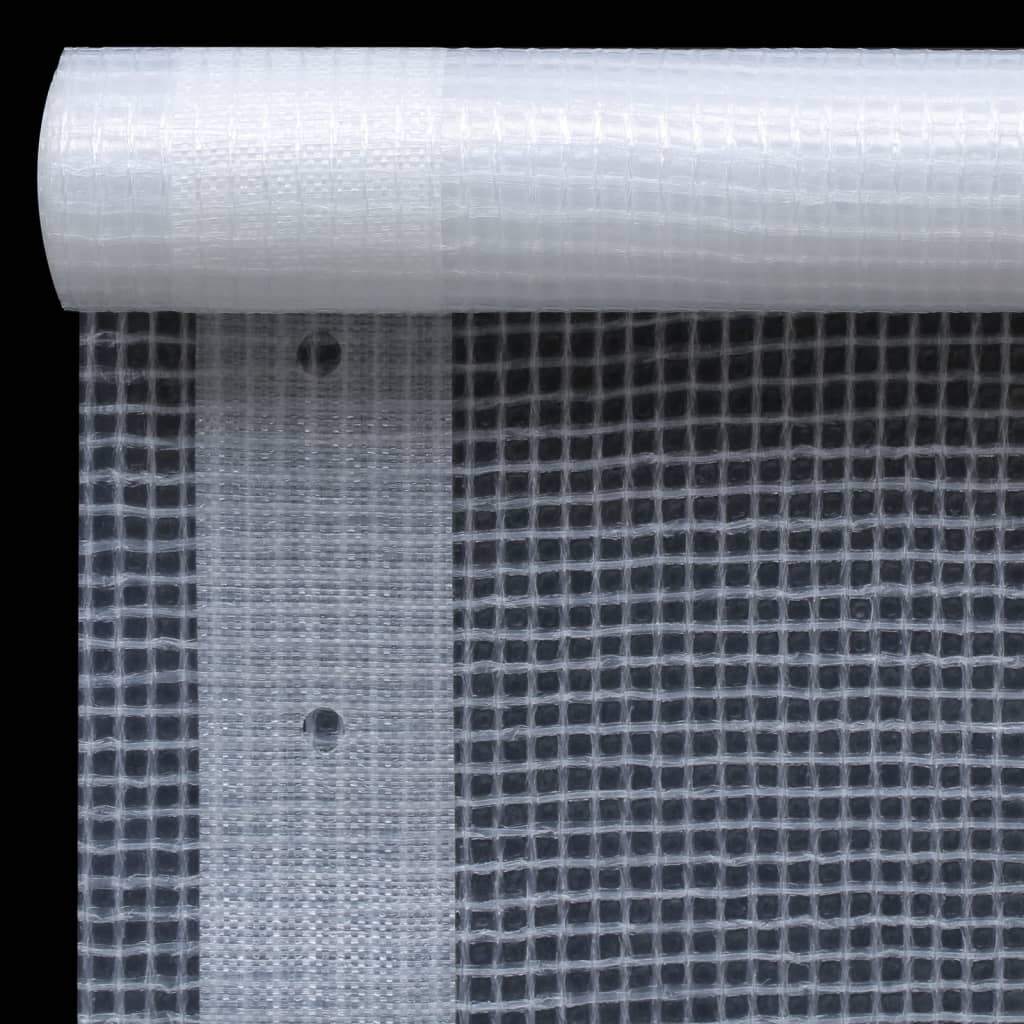 2 db fehér takaróponyva 260 g/m² 3 x 15 m