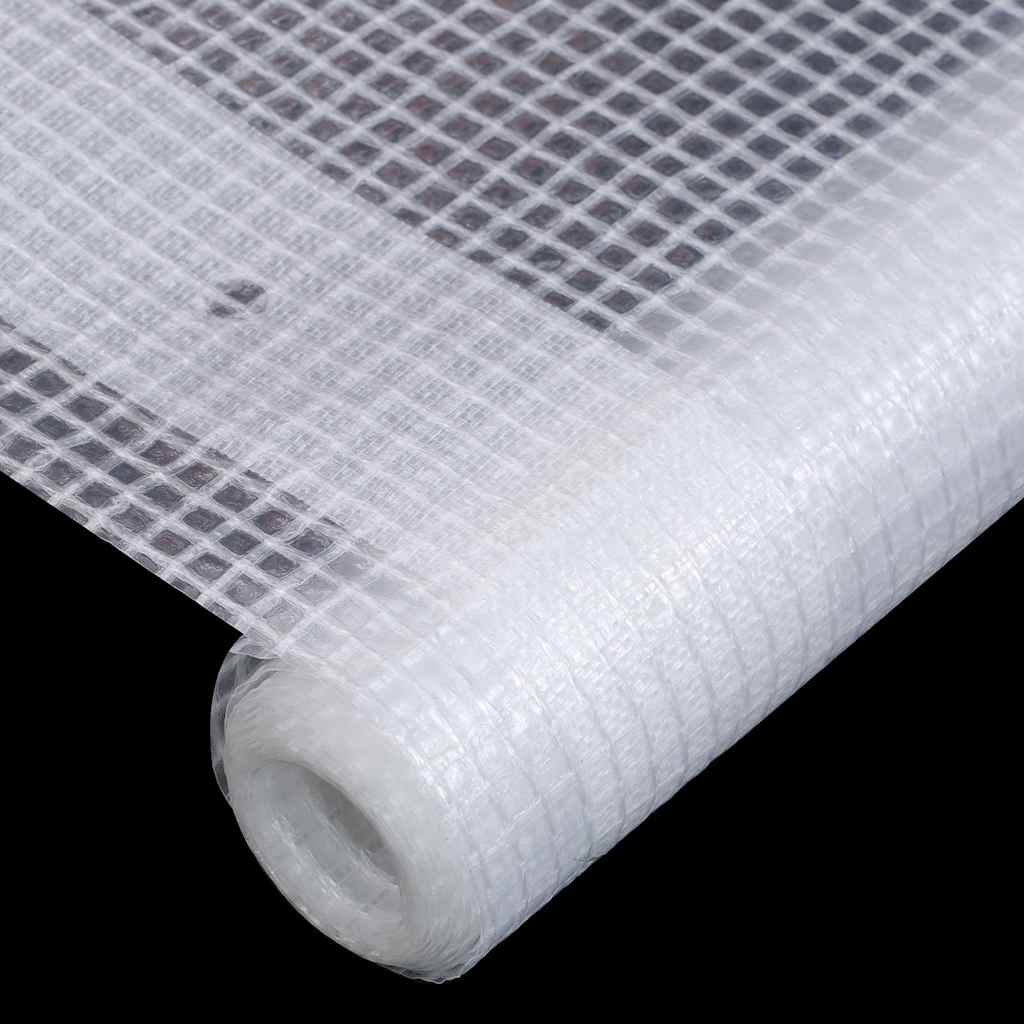 2 db fehér takaróponyva 260 g/m² 4 x 3 m