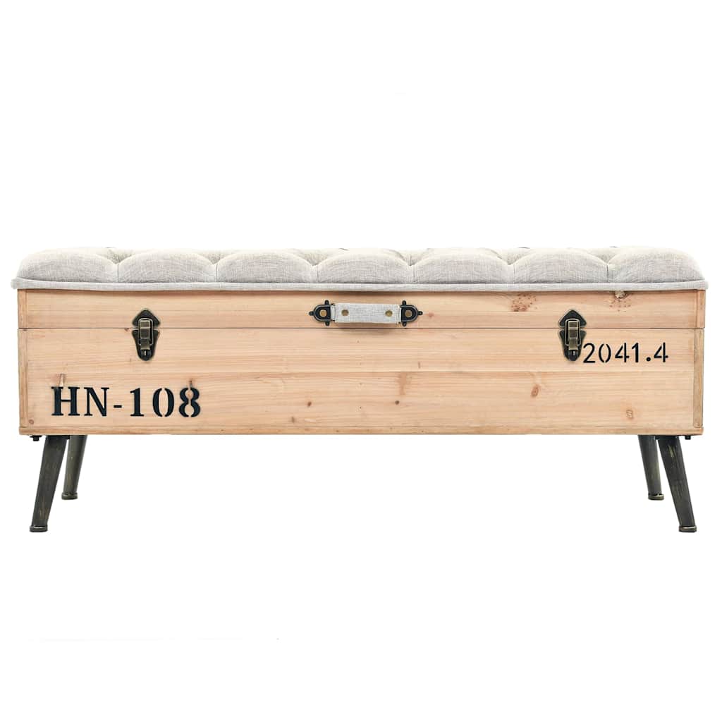 tömör fenyőfa tárolópad 110 cm