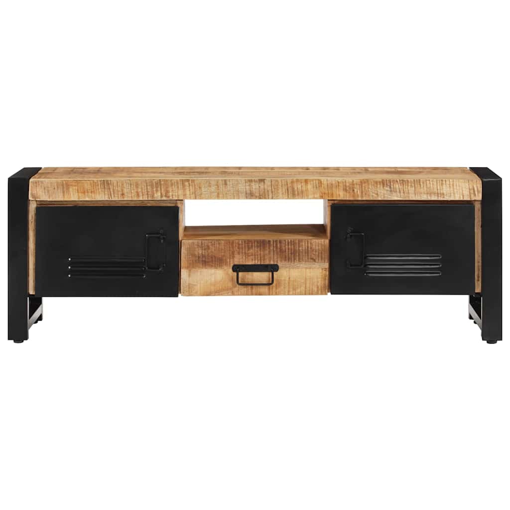 tömör mangófa TV-szekrény 120 x 30 x 40 cm