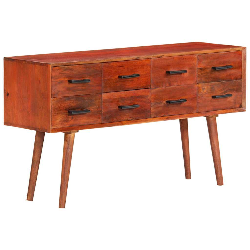 tömör mangófa tálalószekrény 110 x 30 x 59 cm