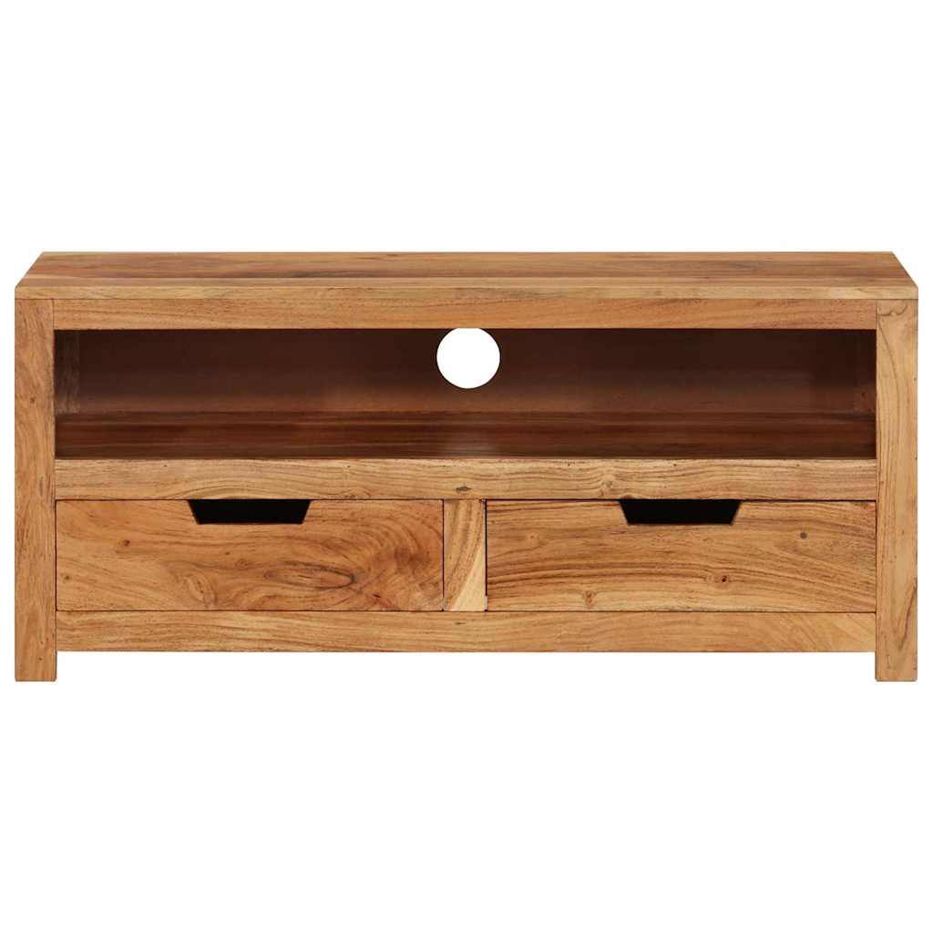 tömör akácfa TV-szekrény 88 x 35 x 40 cm