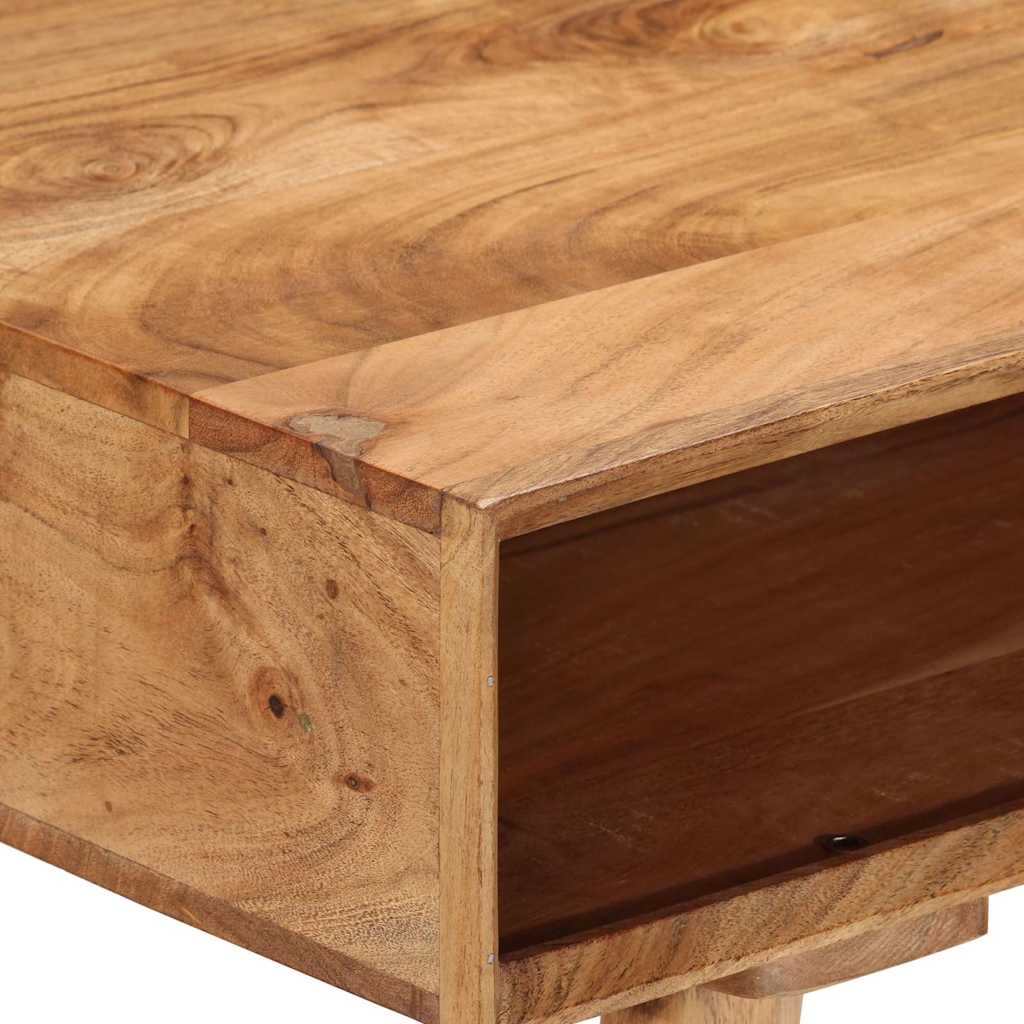 tömör akácfa íróasztal 110x50x76 cm