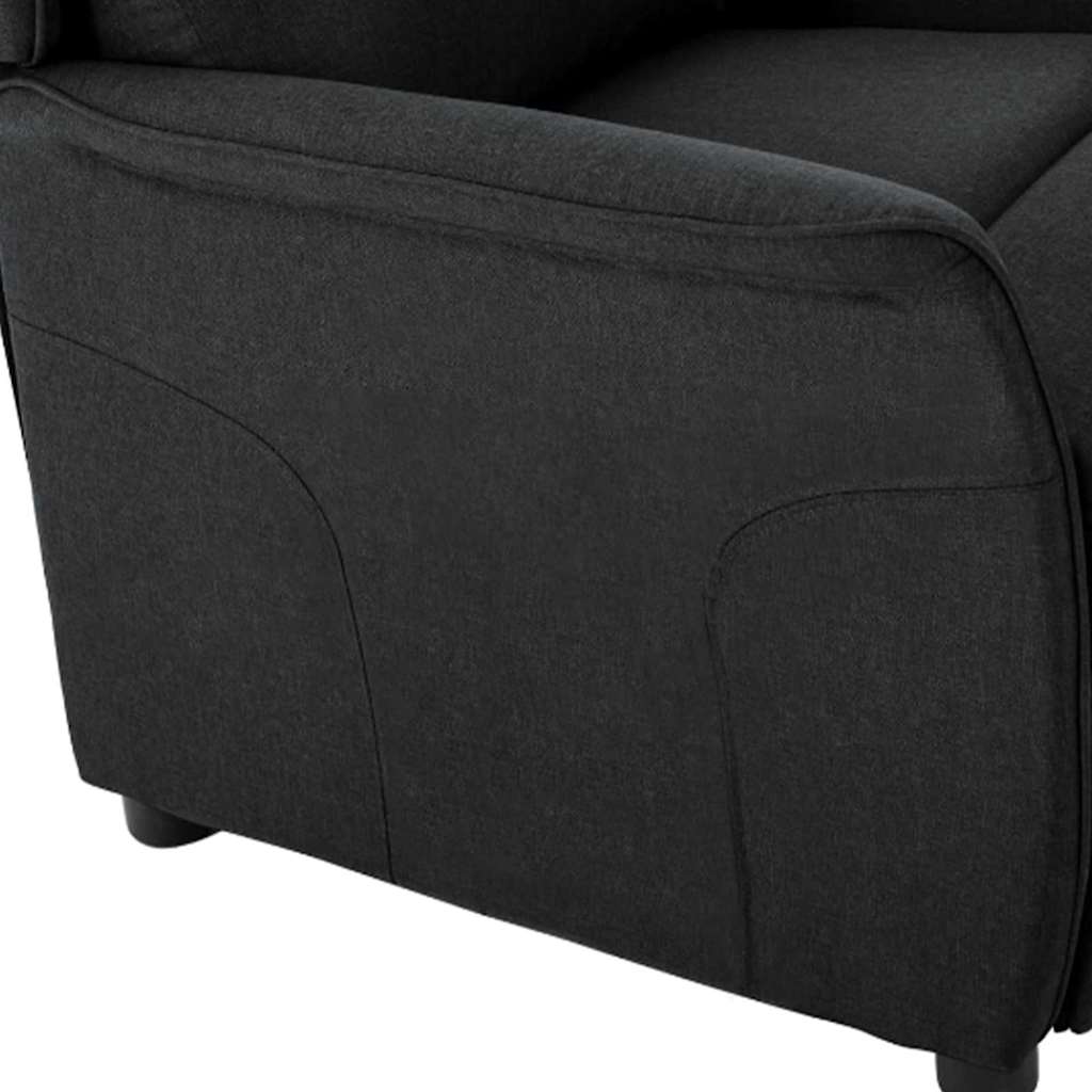 Fotel ágy Fekete 66.5 x 94 x 101.5 cm Poliészter