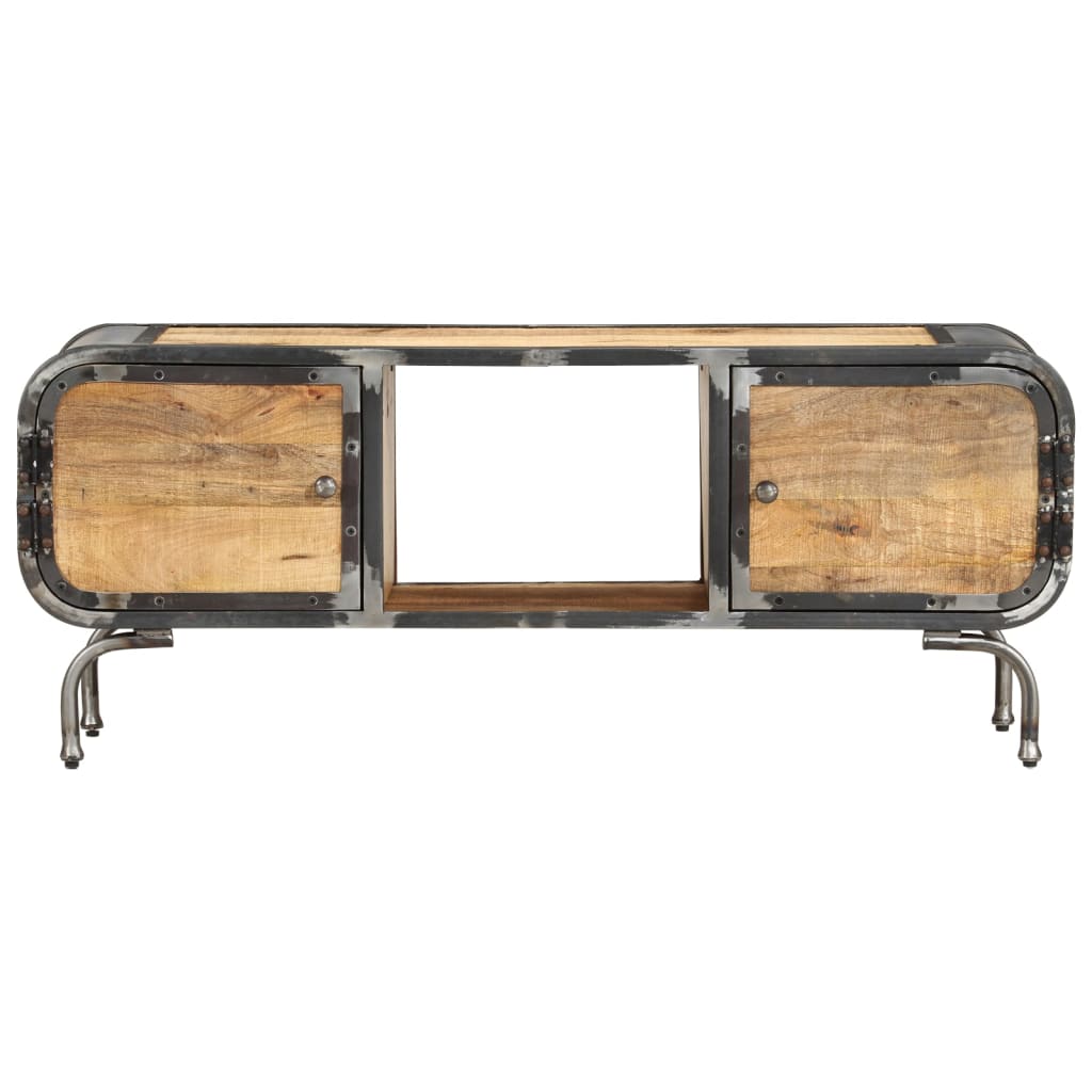tömör mangófa TV-szekrény 110 x 30 x 42 cm