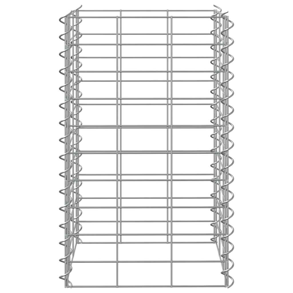 3 db vas gabion magaságyás 30 x 30 x 50 cm