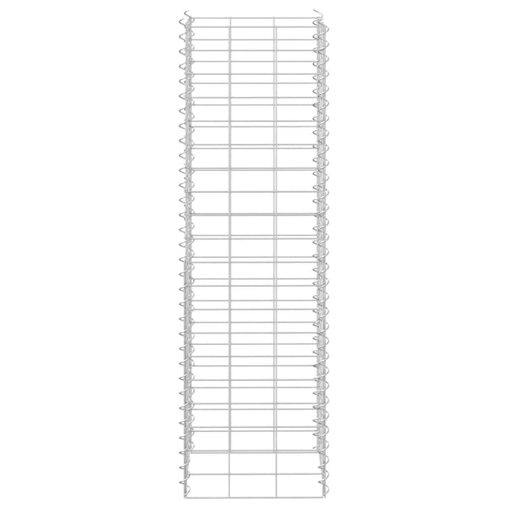 3 db vas gabion magaságyás 30 x 30 x 100 cm