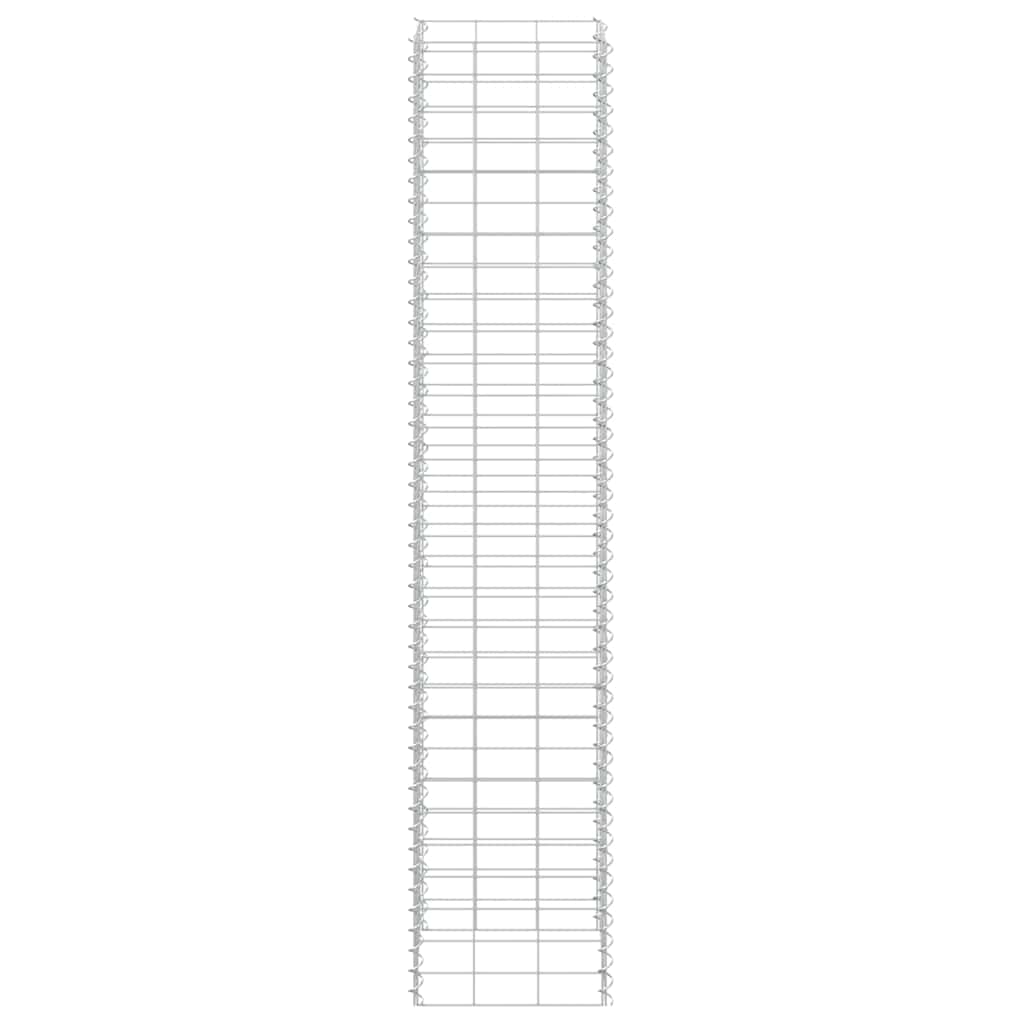 3 db vas gabion magaságyás 30 x 30 x 150 cm