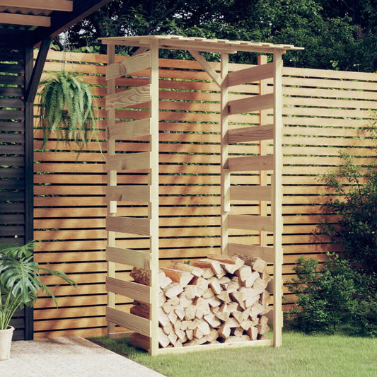 impregnált fenyőfa pergola tetővel 100 x 90 x 200 cm