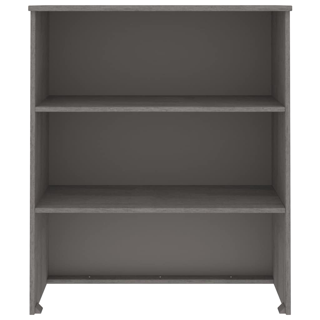 HAMAR világosszürke tömör fenyőfa felső szekrény 85x35x100 cm