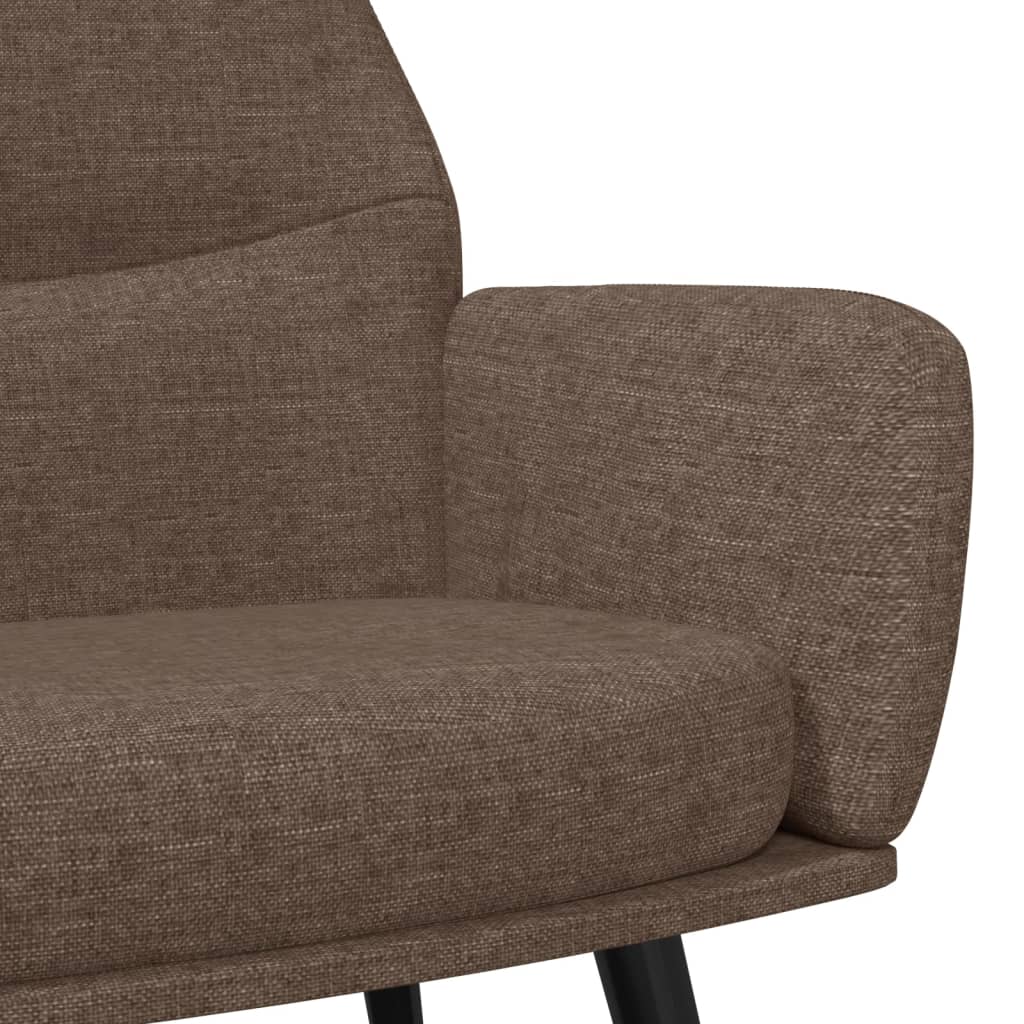 tópszínű szövet pihenőfotel