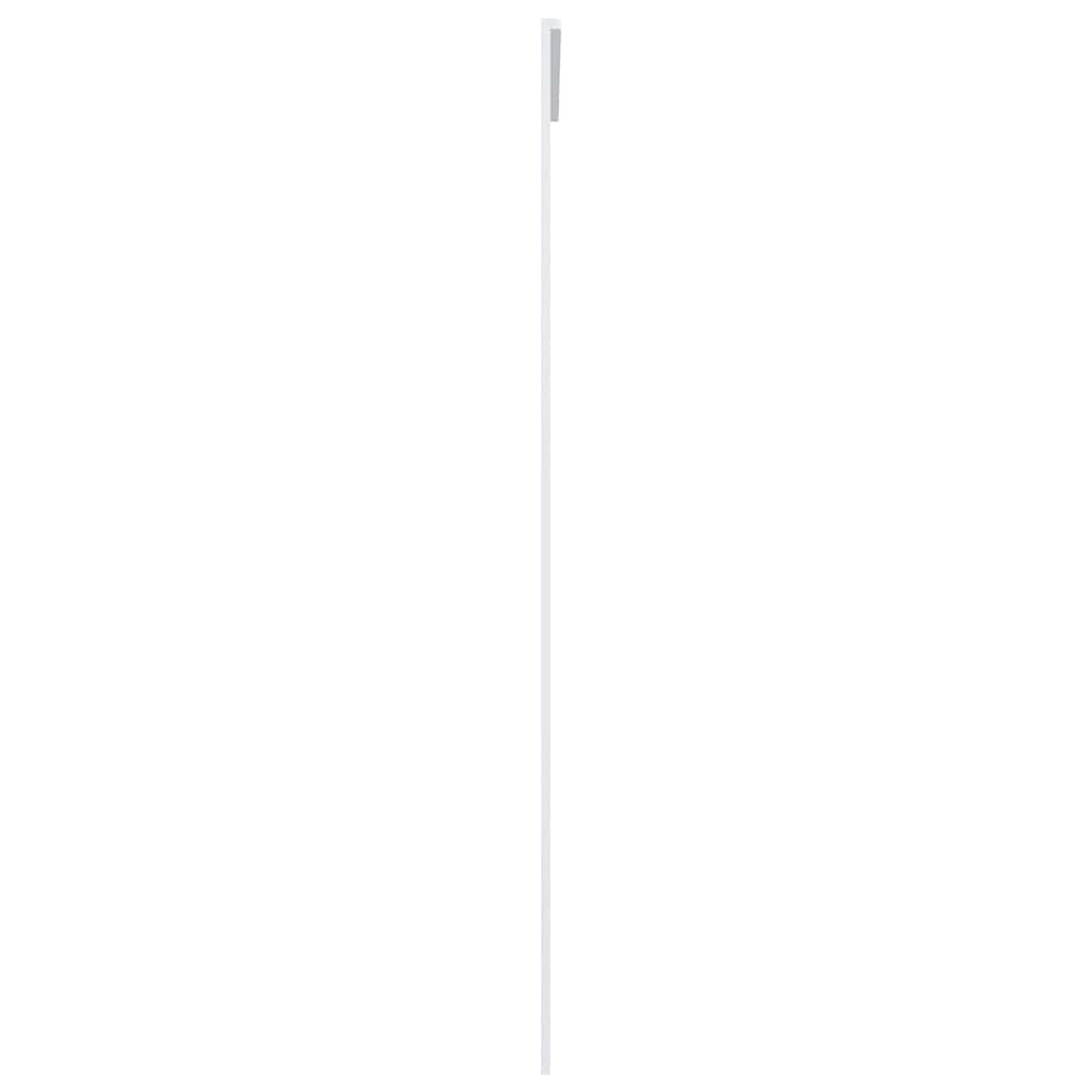 fehér ESG üveg és alumínium tolóajtó 102,5x205 cm