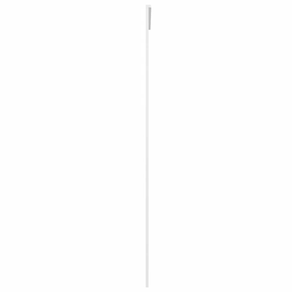 fehér matt ESG üveg és alumínium tolóajtó 76 x 205 cm
