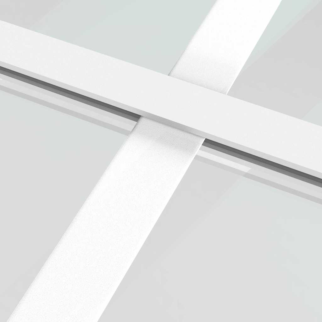 fehér ESG üveg és alumínium tolóajtó 102,5x205 cm