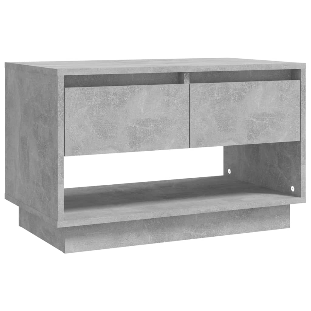 betonszürke szerelt fa TV-szekrény 70x41x44 cm