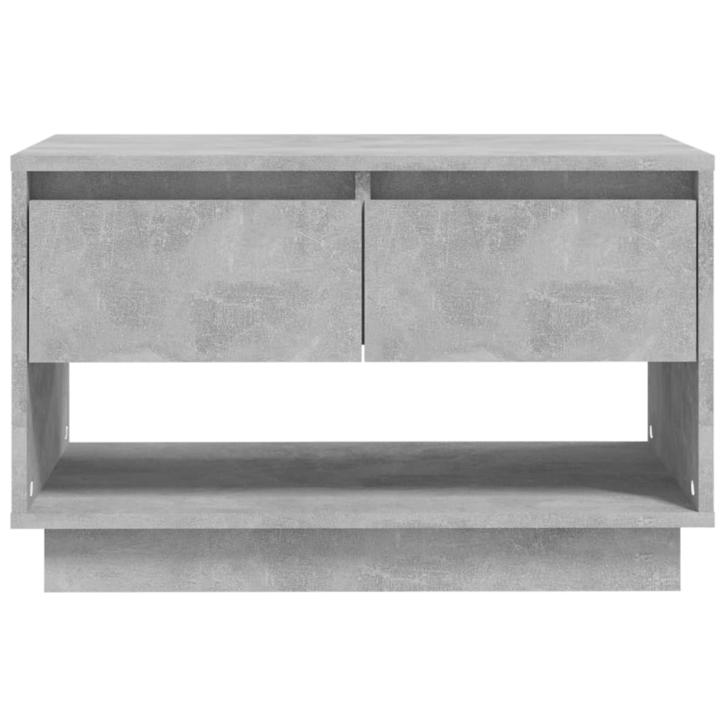 betonszürke szerelt fa TV-szekrény 70x41x44 cm