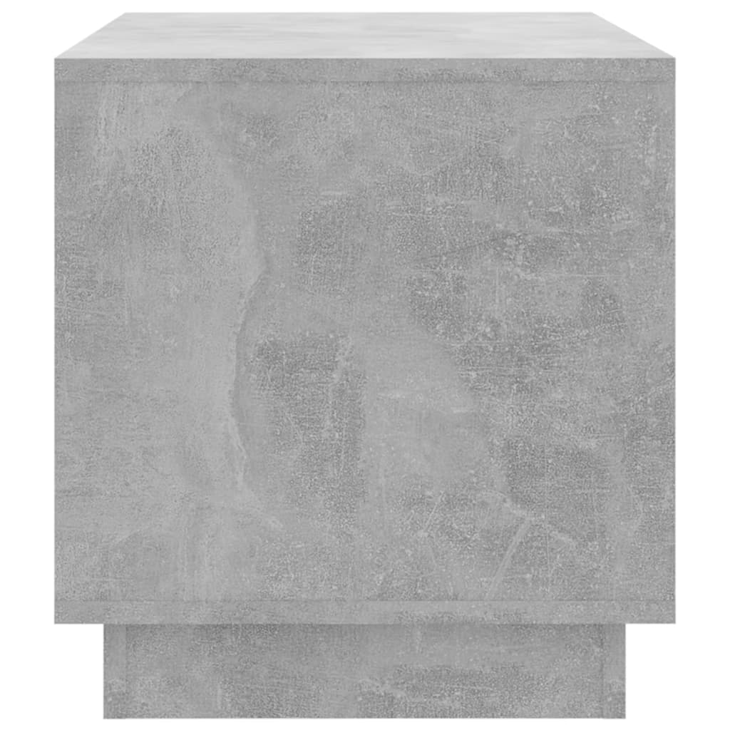 betonszürke szerelt fa TV-szekrény 70x41x44 cm