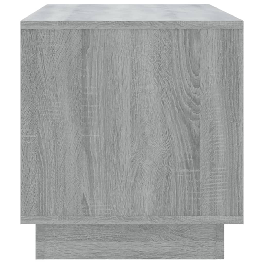 szürke sonoma színű szerelt fa TV-szekrény 102x41x44 cm