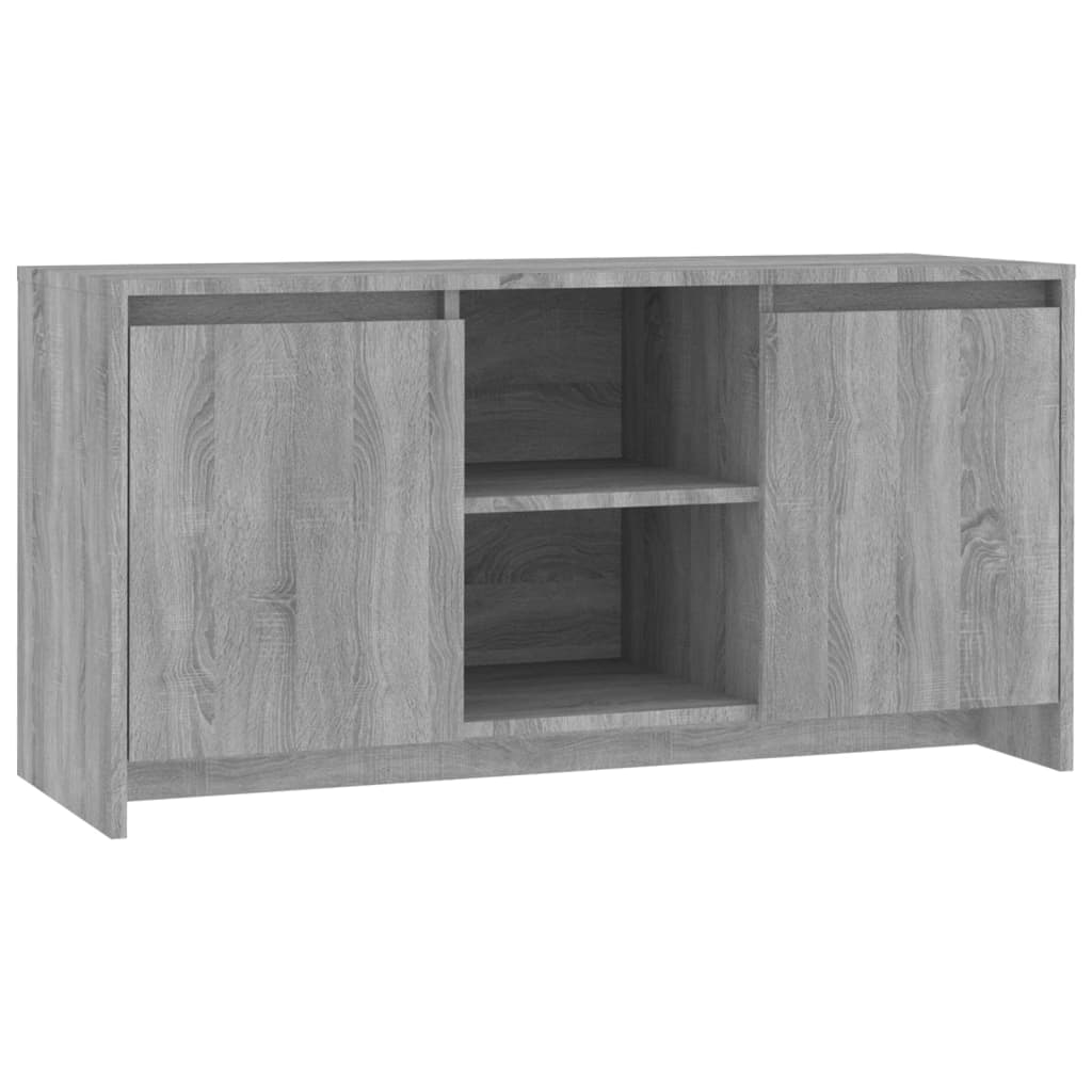 szürke sonoma szerelt fa TV-szekrény 102x37,5x52,5 cm