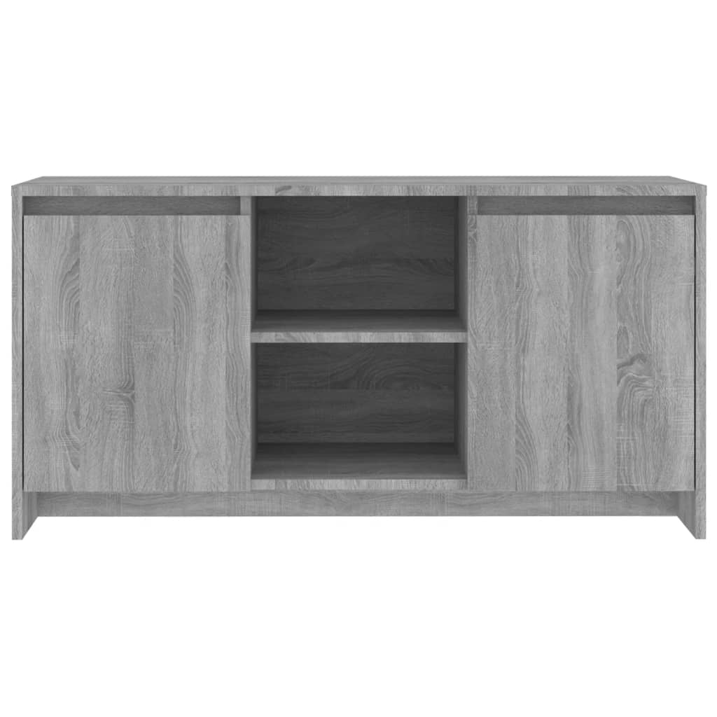 szürke sonoma szerelt fa TV-szekrény 102x37,5x52,5 cm