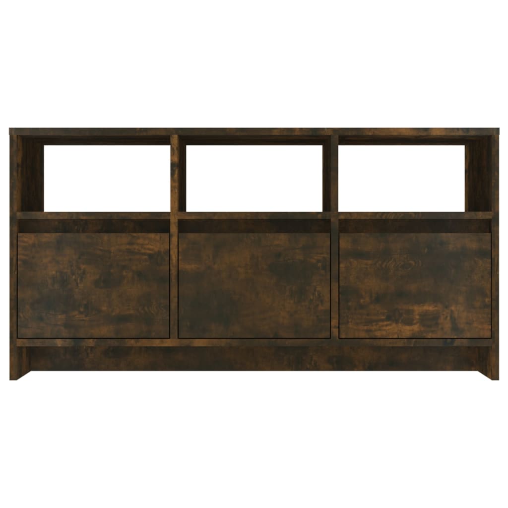 füstös tölgy színű szerelt fa TV-szekrény 102x37,5x52,5 cm