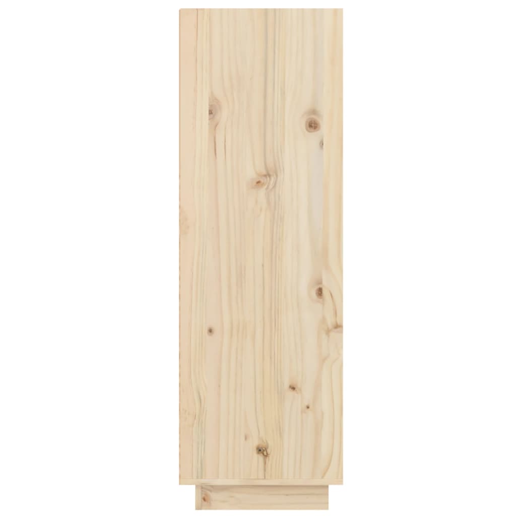 tömör fenyőfa cipősszekrény 60 x 34 x 105 cm